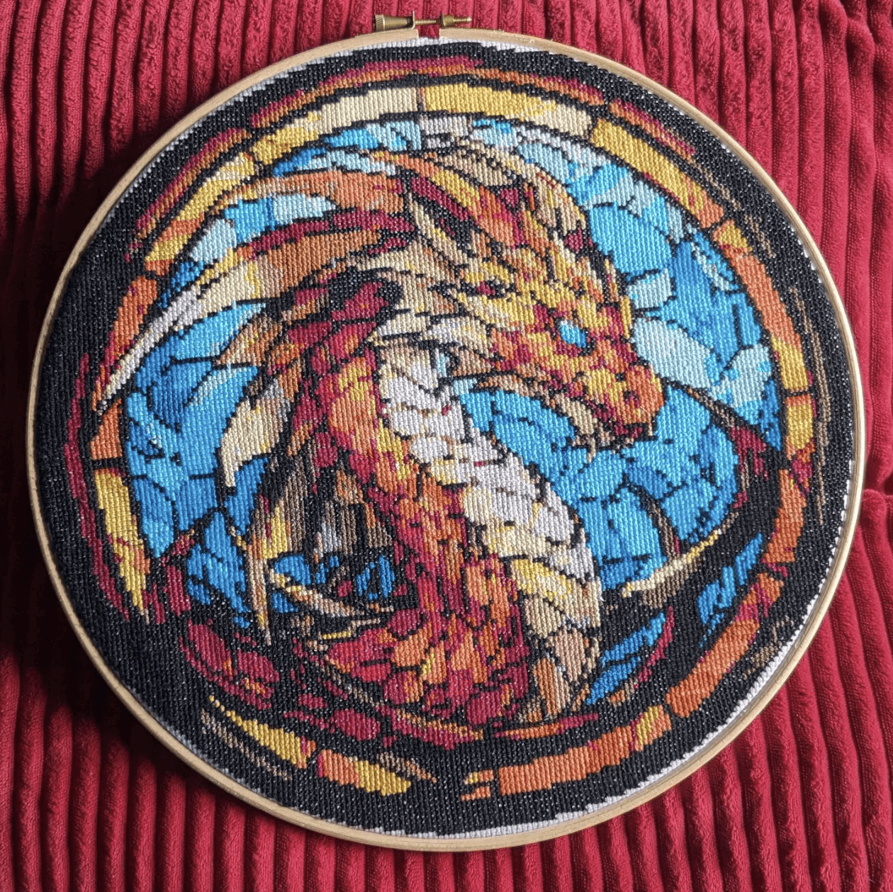 Stained Glass Dragon