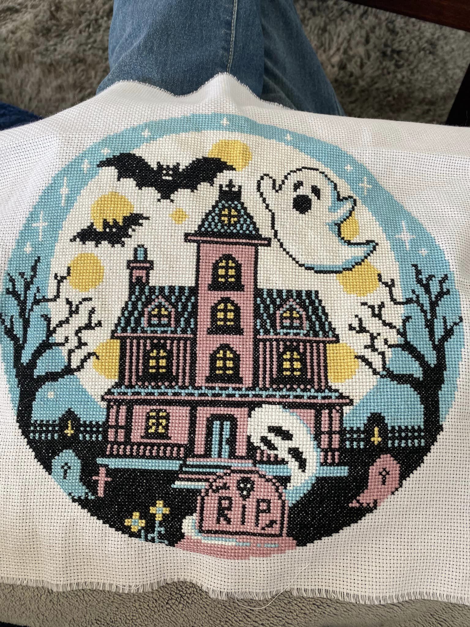 Pastel Goth Haunted House 