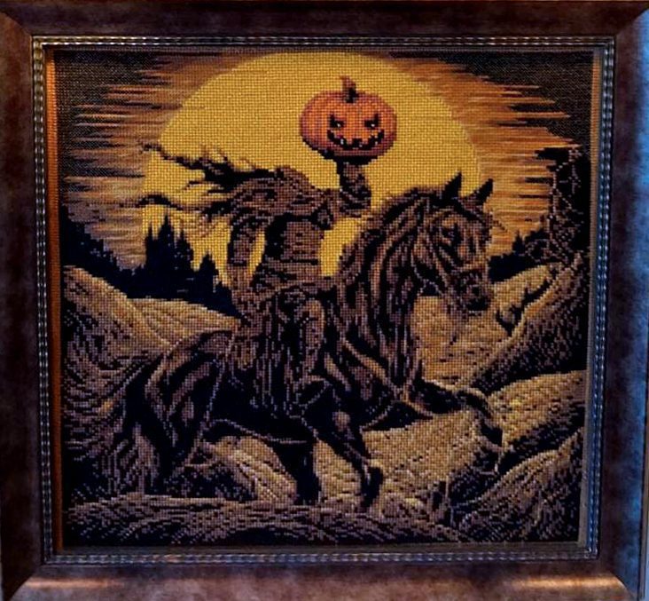 Sleepy Hollow Cross Stitch Pattern
