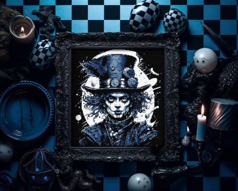Mad Hatter Cross Stitch Pattern 4