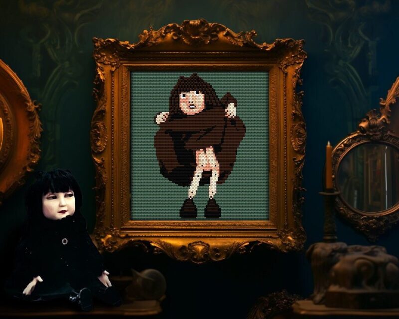 Doll Nadja Cross Stitch Pattern