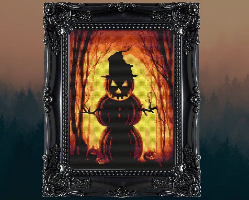 Halloween Cross Stitch Pattern Bundle -14 Designs Set - Image 9