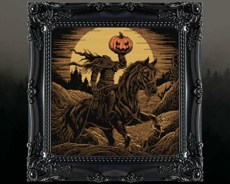 Sleepy Hollow Cross Stitch Pattern - Image 3