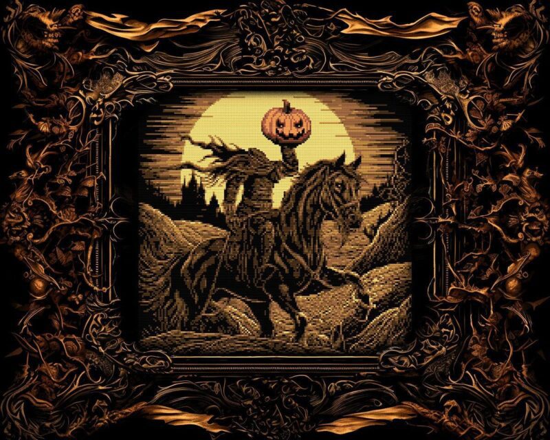 Sleepy Hollow Cross Stitch Pattern