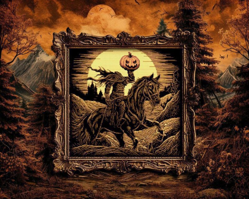 Sleepy Hollow Cross Stitch Pattern - Image 2