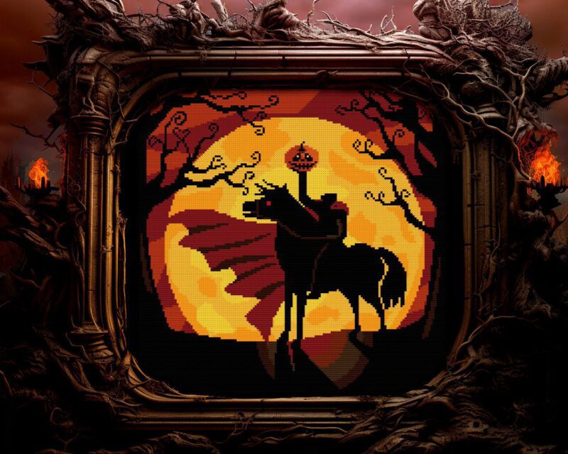 Sleepy Hollow Cross Stitch Pattern