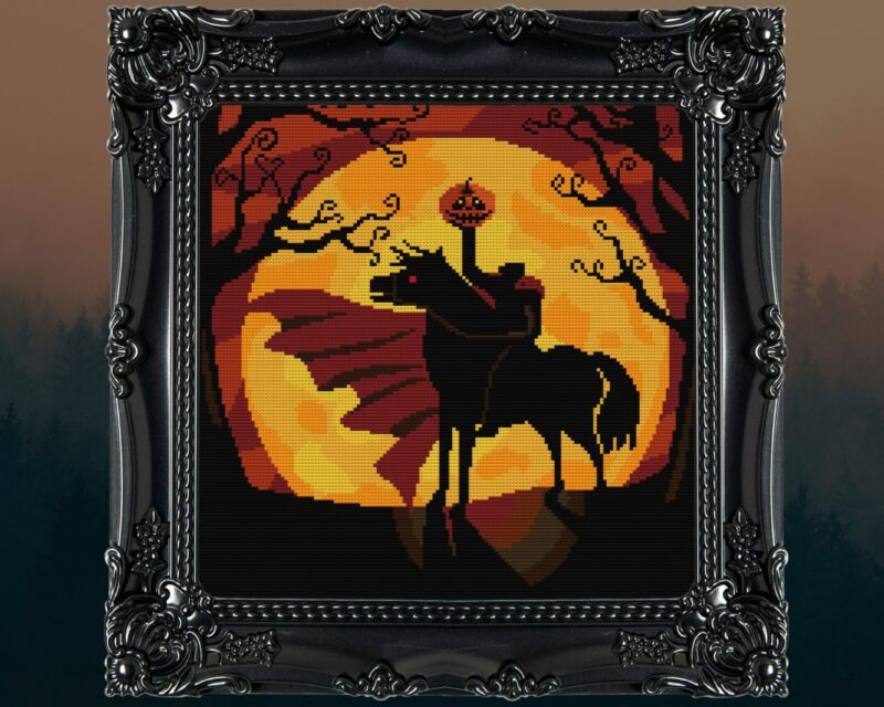 Sleepy Hollow Cross Stitch Pattern - Image 4
