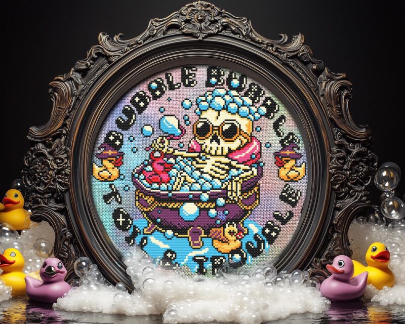 Bubble Trouble Cross Stitch Pattern - Image 7