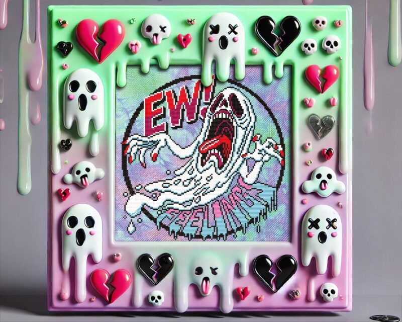 Ew Feelings Cross Stitch Pattern - Image 2
