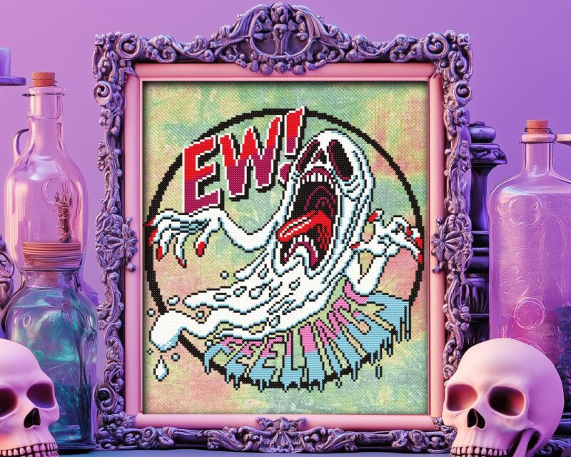 Ew Feelings Cross Stitch Pattern - Image 7
