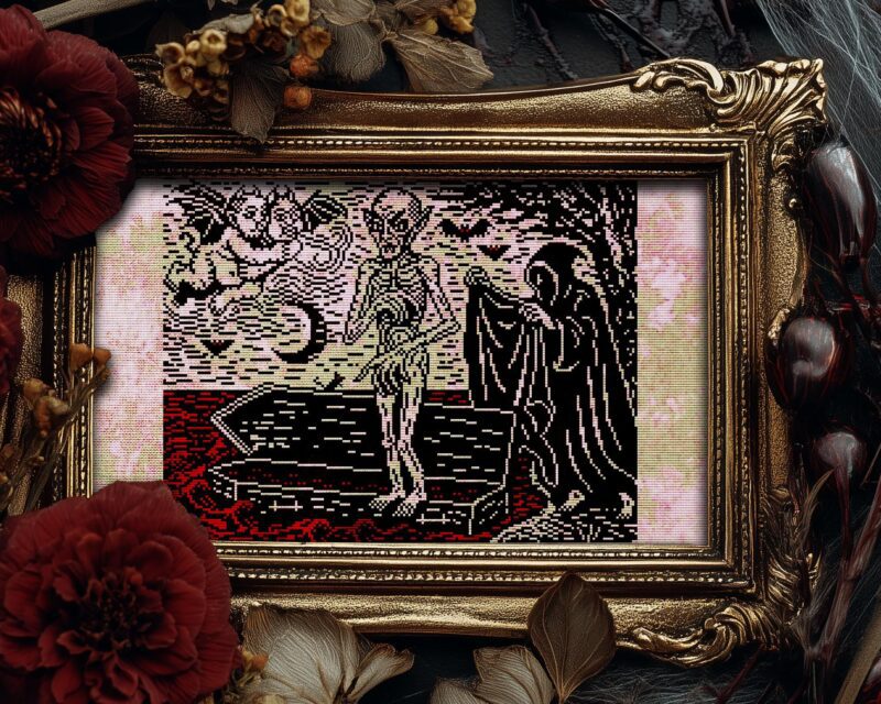 Birth Of Nosferatu Cross Stitch Pattern - Image 6