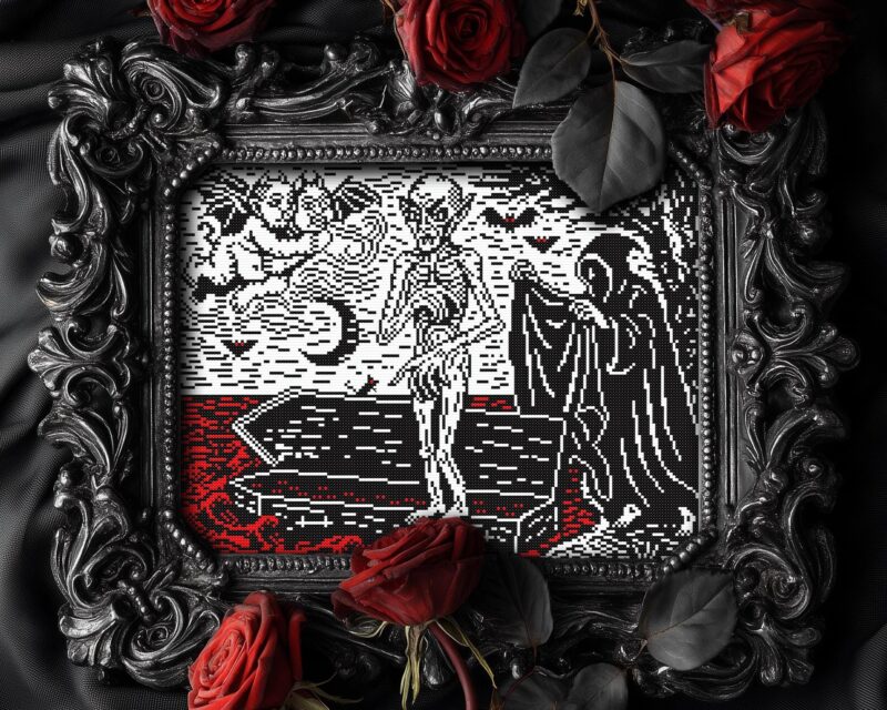 Birth Of Nosferatu Cross Stitch Pattern - Image 8