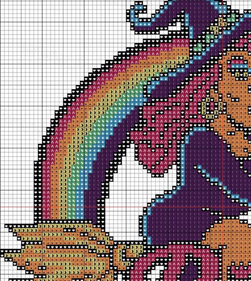 Ride with Pride Cross Stitch Pattern - Image 4