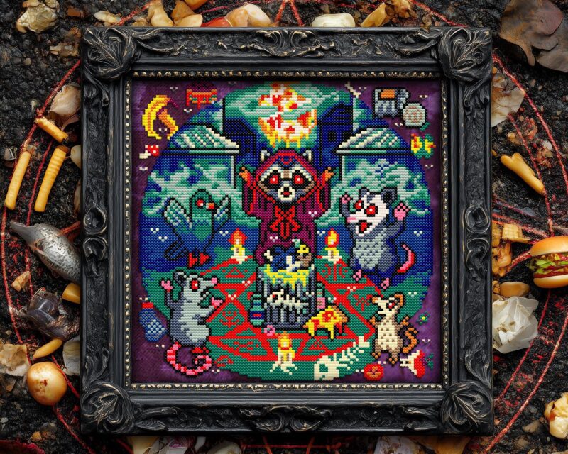 Trash Summoners Cross Stitch Pattern - Image 2