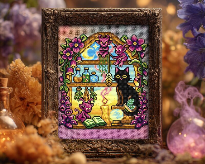Witch's Window Cross Stitch Pattern - Image 8