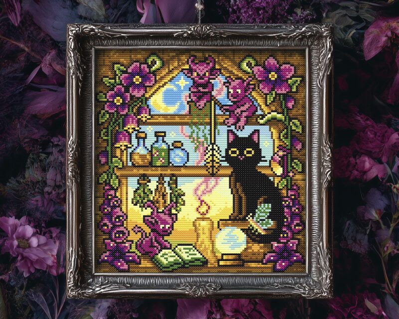 Witch's Window Cross Stitch Pattern - Image 3
