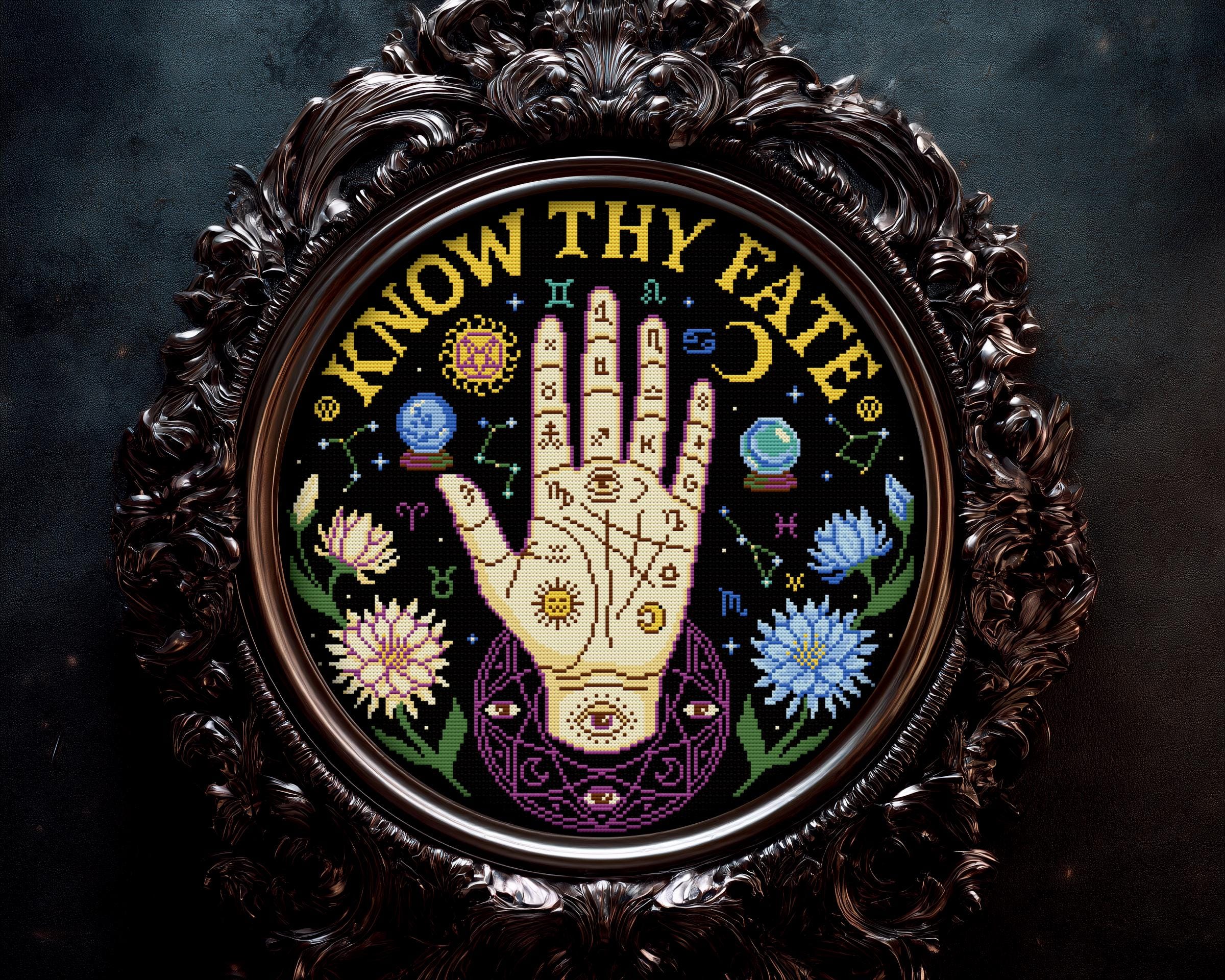Know thy Fate Zodiac Cross Stitch Pattern - Image 4