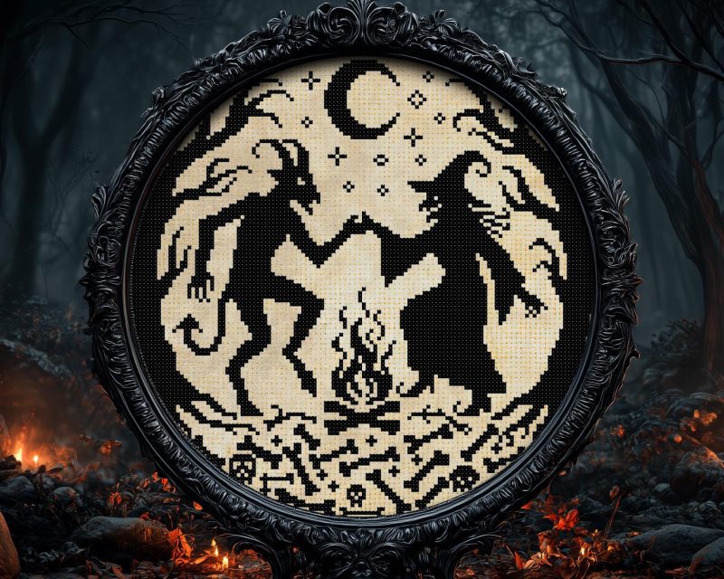 Wicked Dance Cross Stitch Pattern