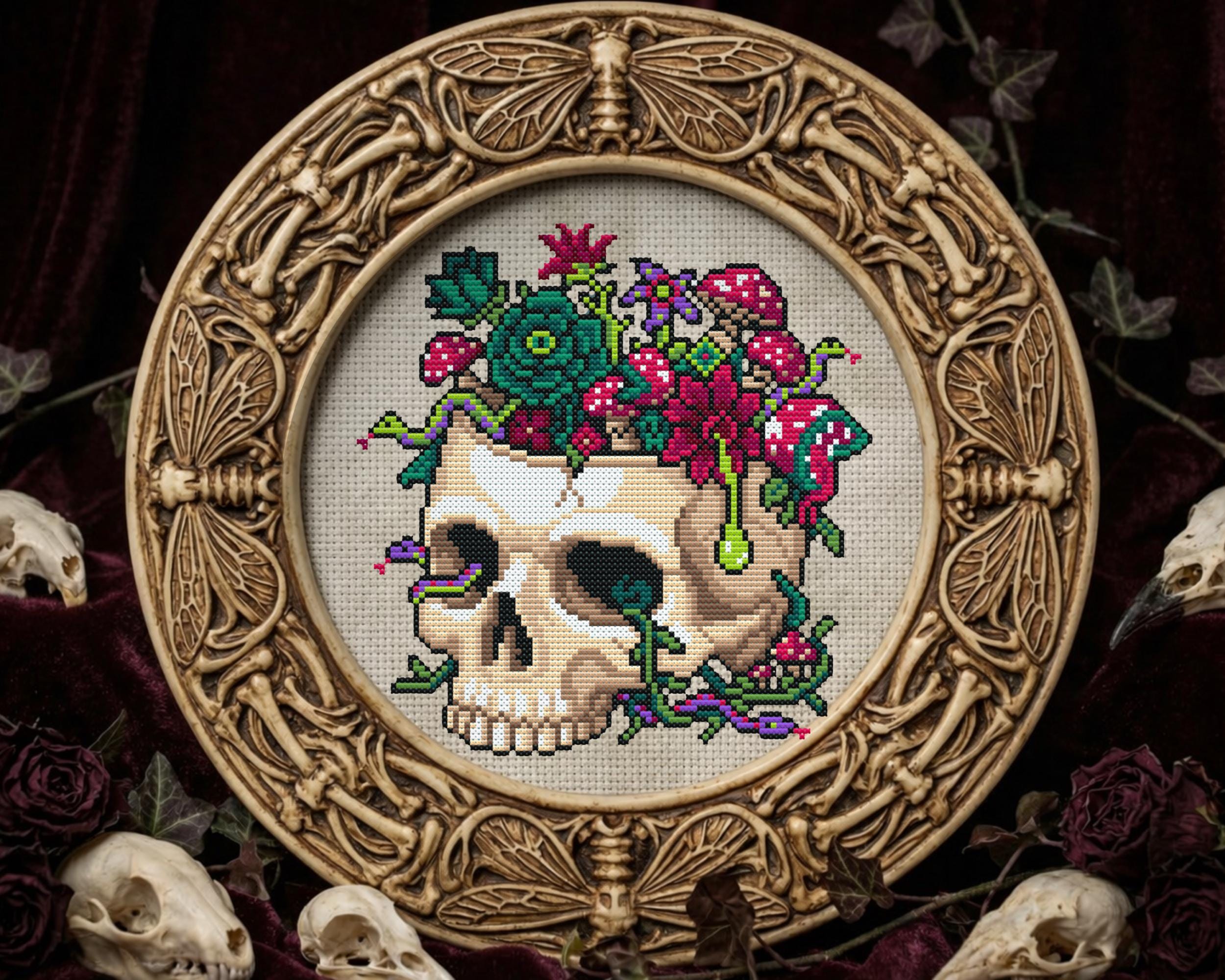 Deadly Delights Cross Stitch Pattern