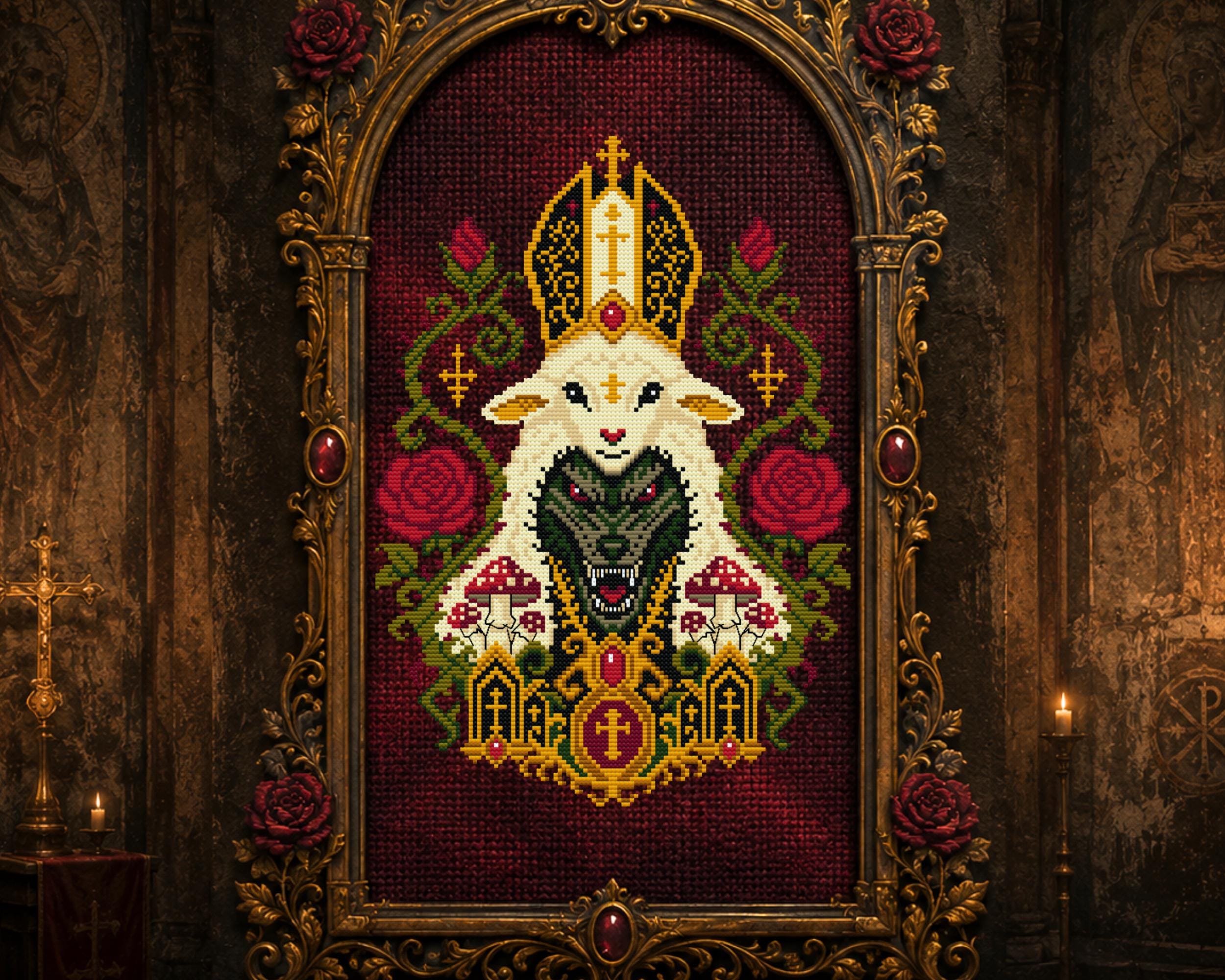 False Prophet Cross Stitch Pattern