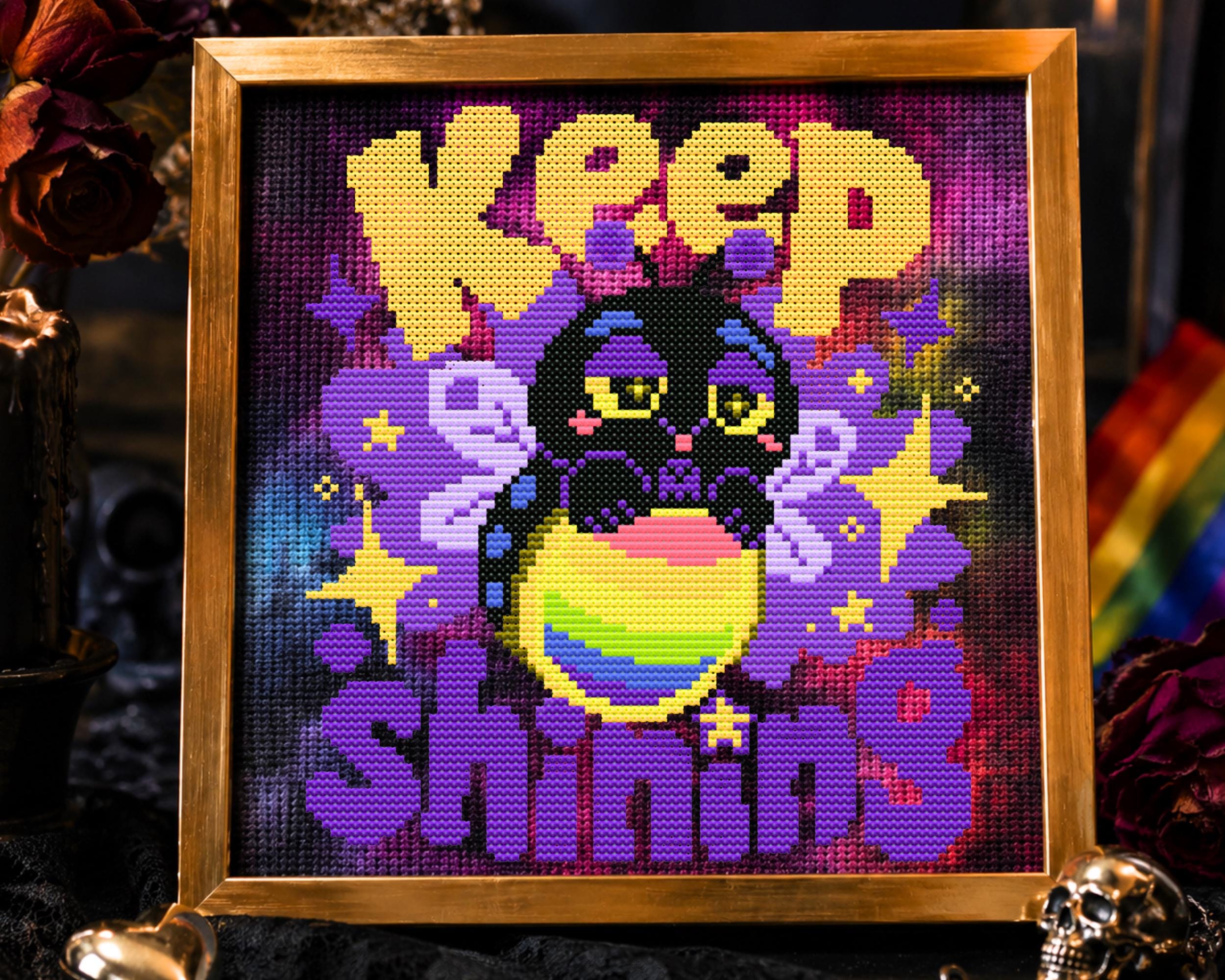 Keep Shining Cross Stitch Pattern