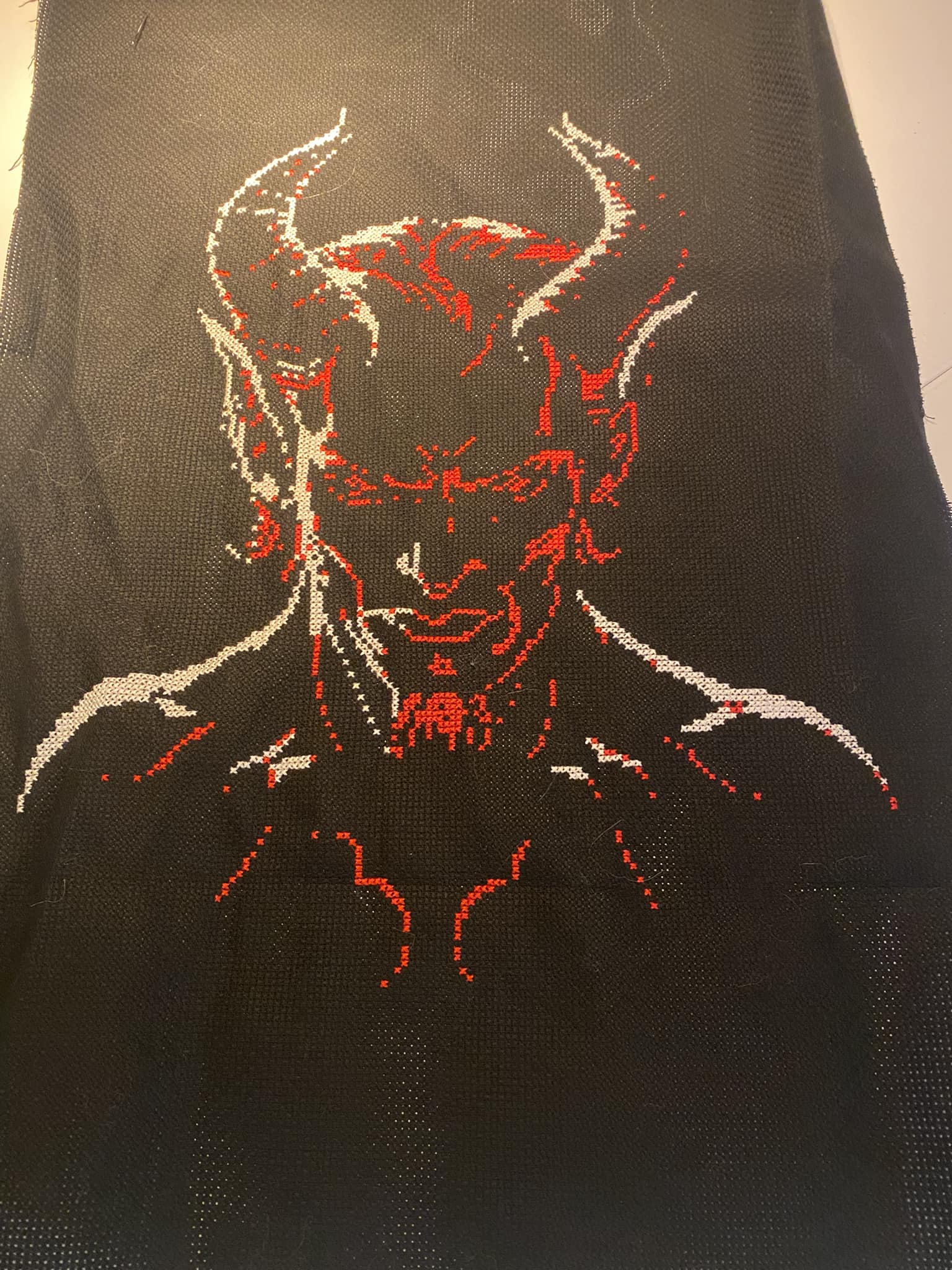 The Devil Cross Stitch Pattern