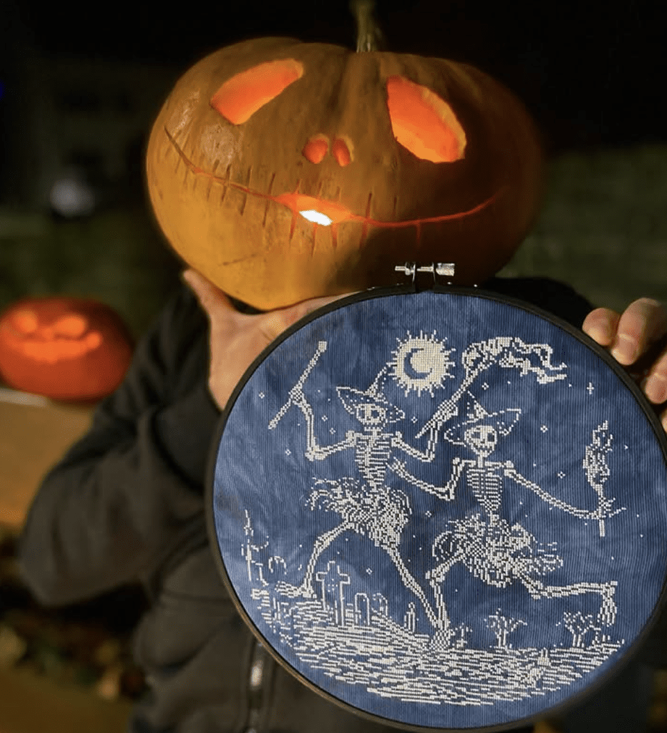 Dancing Skeleton Witches