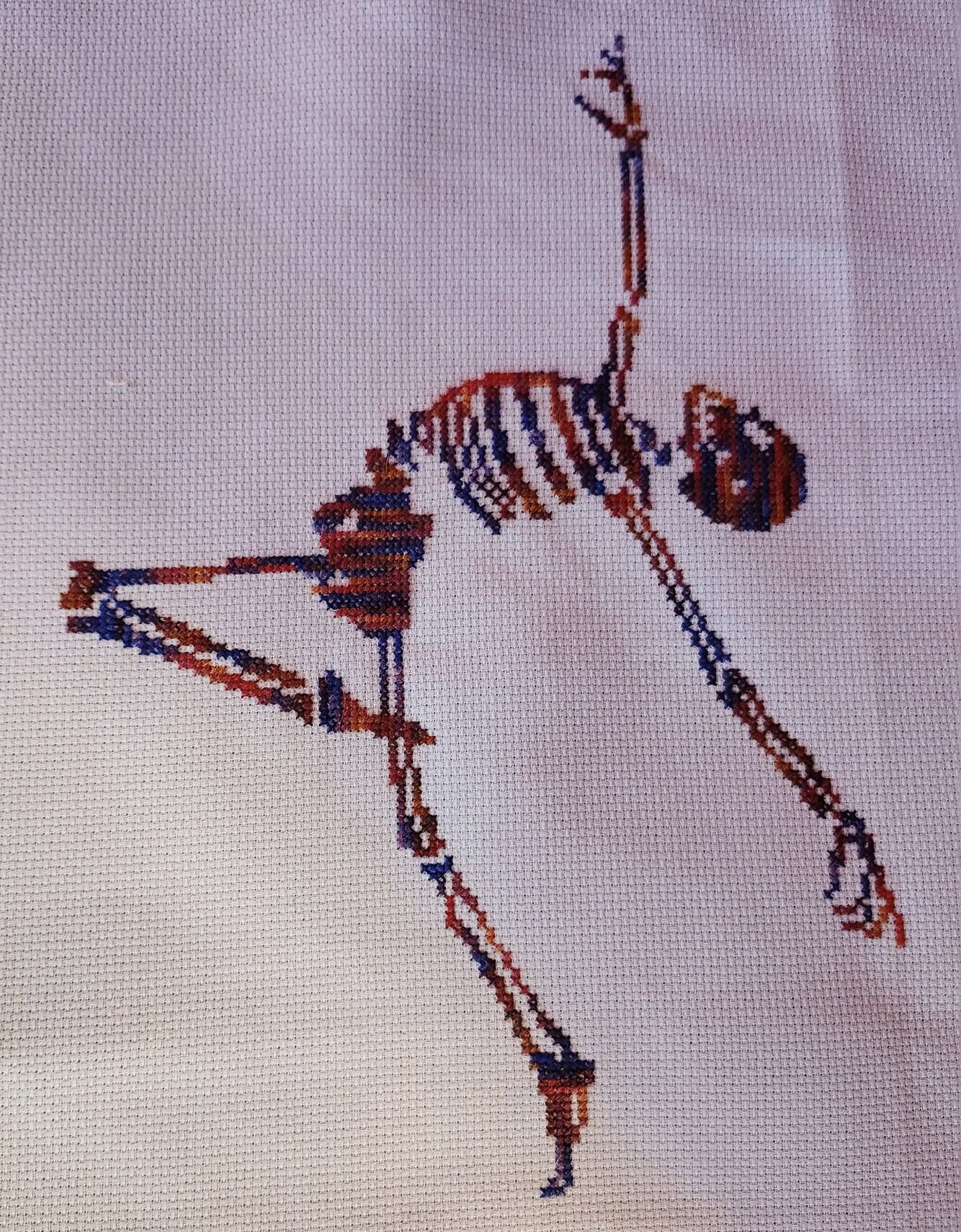 Ballerina Dancing Skeleton