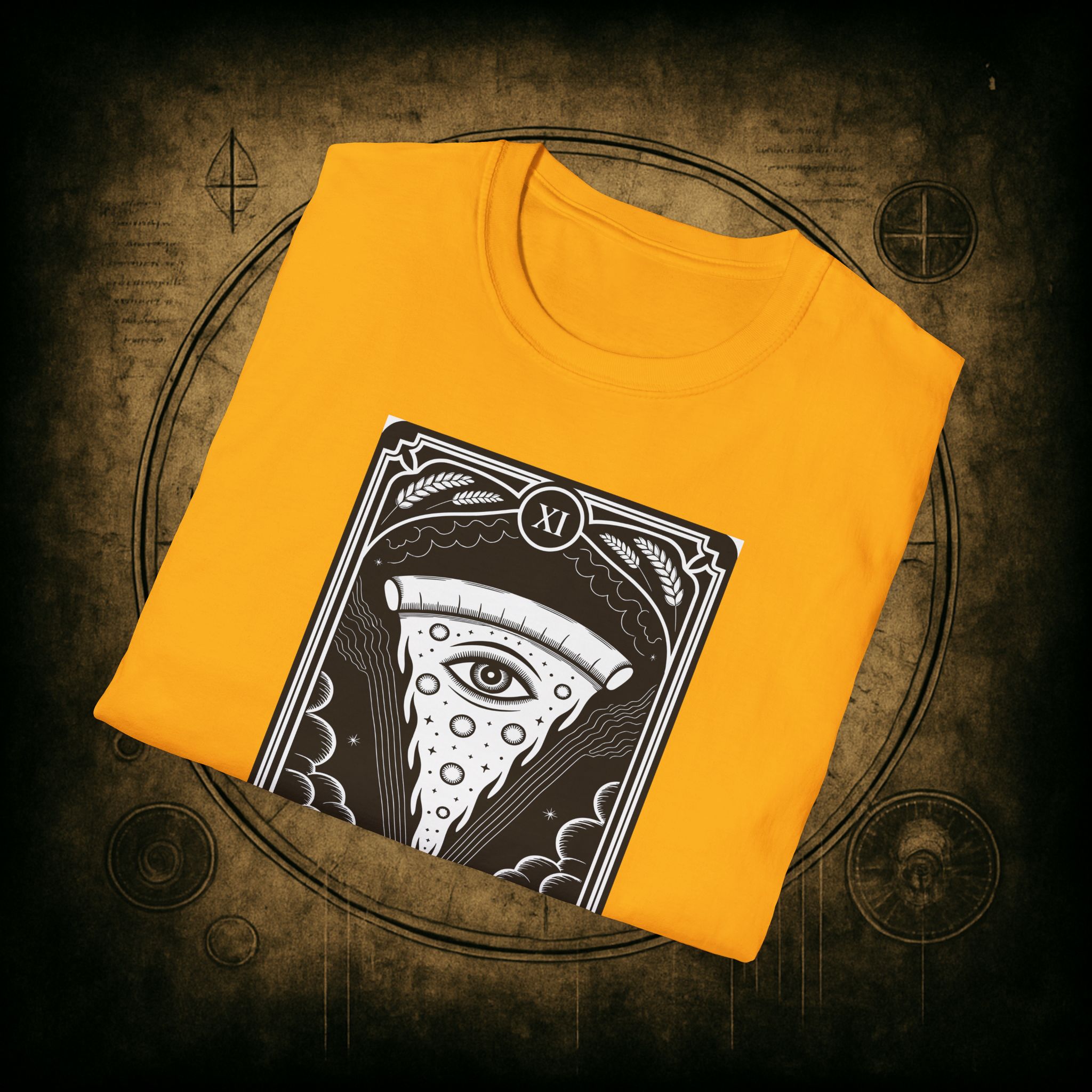The Pizza Tarot Unisex T-Shirt - Image 23