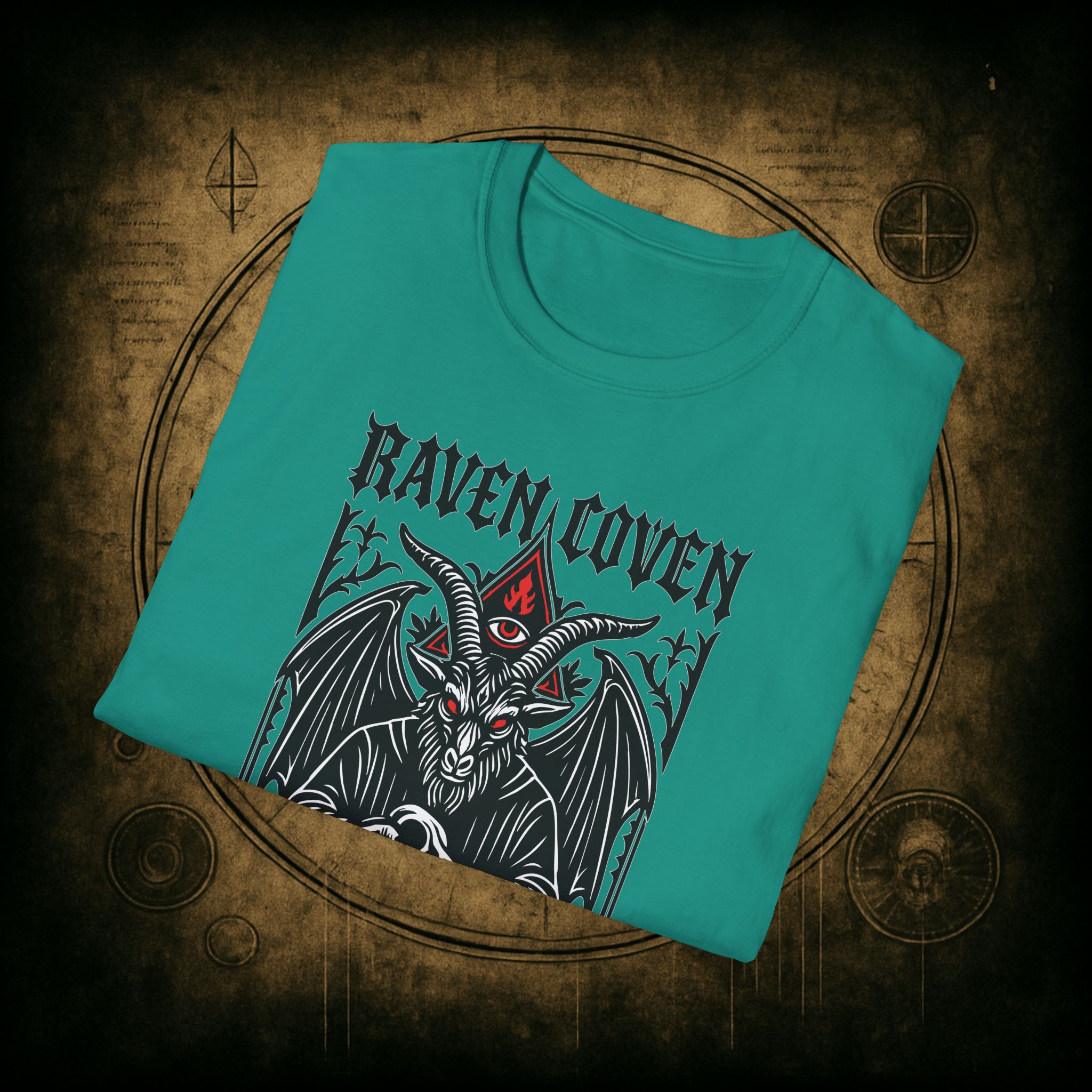 Raven Coven Initiation Unisex T-Shirt - Image 49