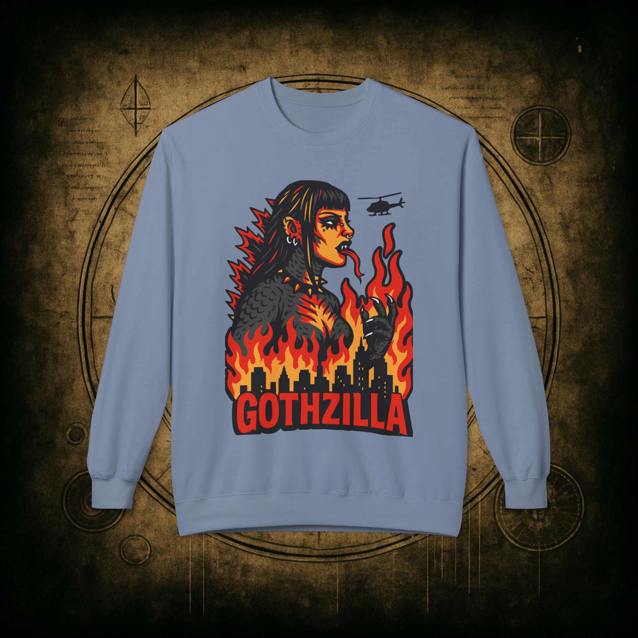 Gothzilla Unisex Sweatshirt - Image 25