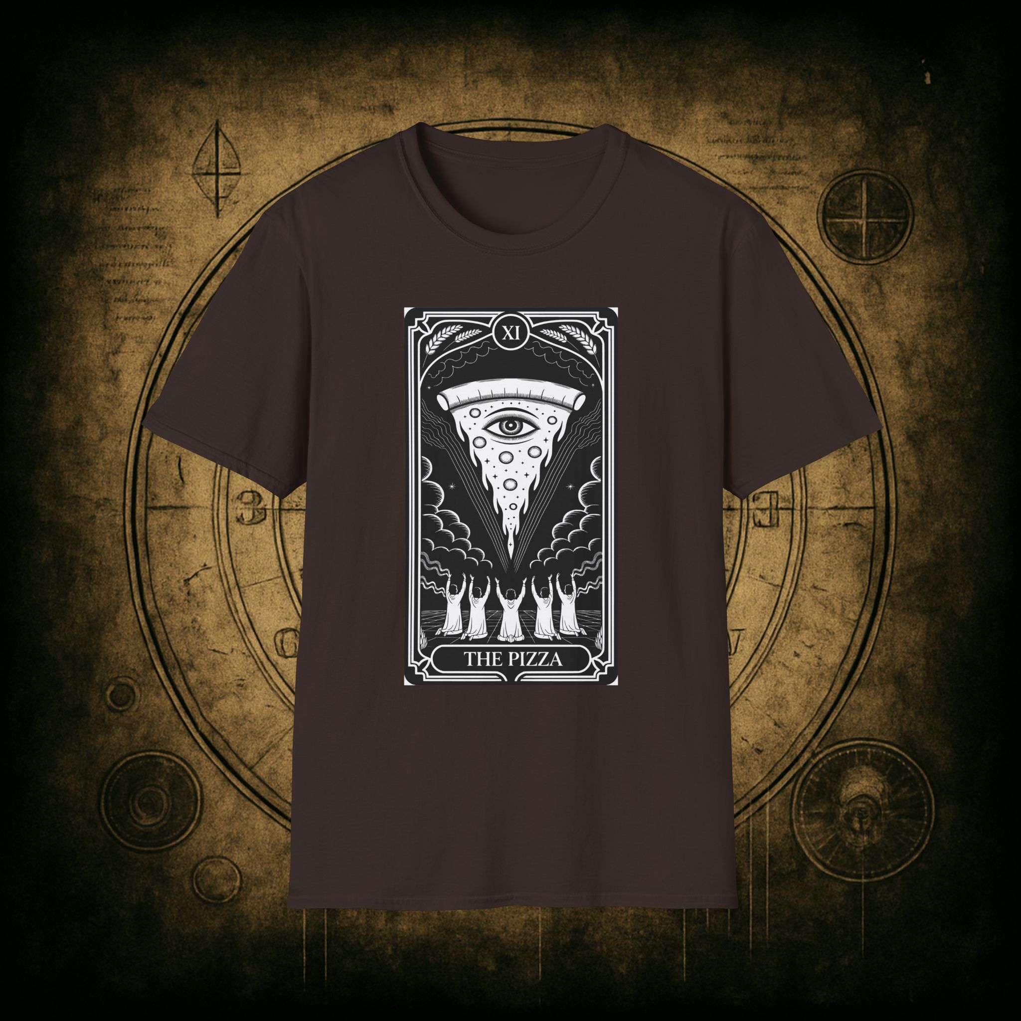 The Pizza Tarot Unisex T-Shirt - Image 33