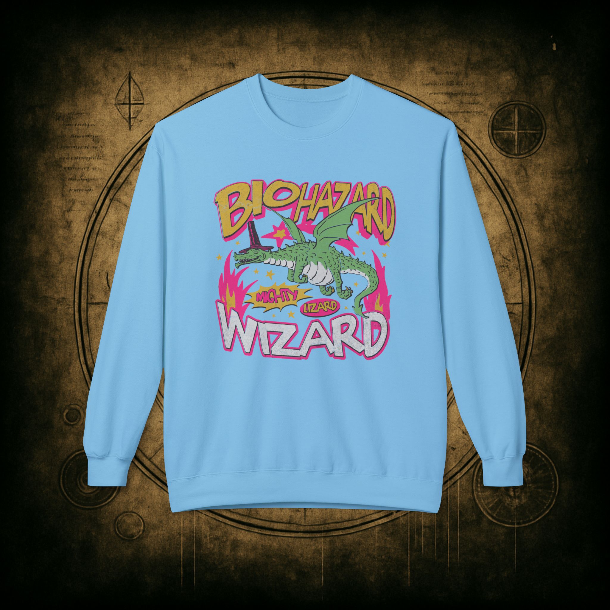 Biohazard Wizard Unisex Sweatshirt - Image 22