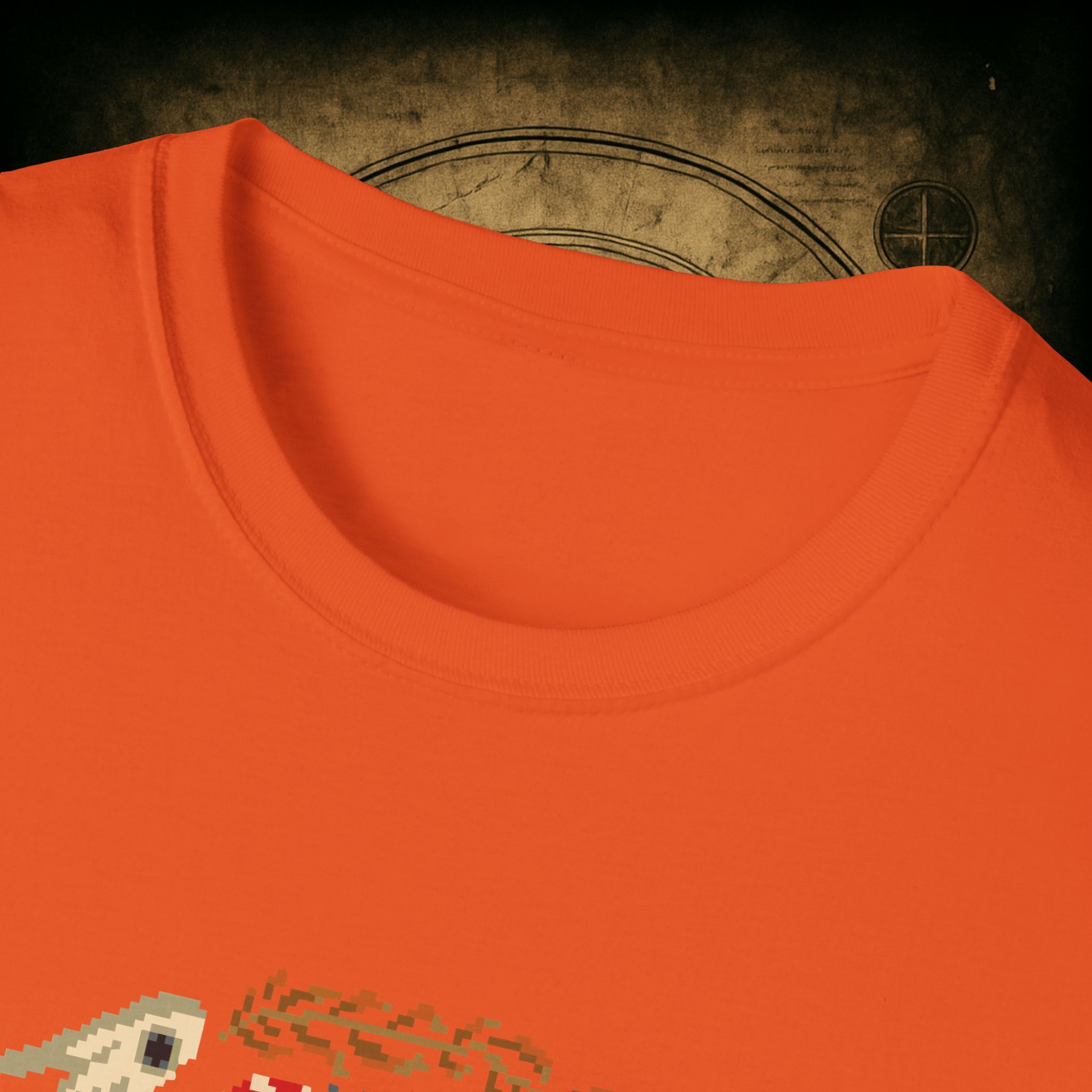 Spiral Mushrooms & Ghosts Unisex T-Shirt - Image 33