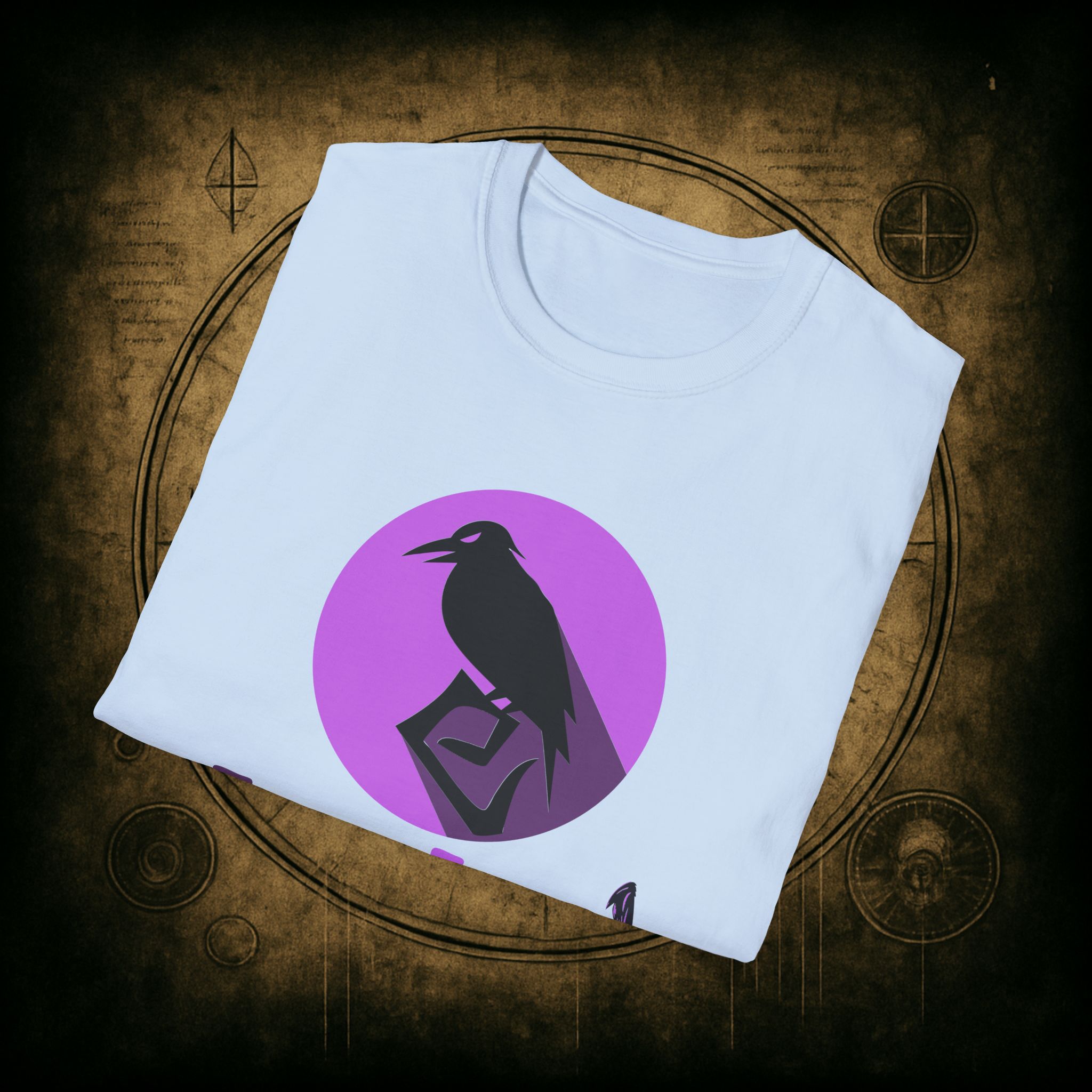 Raven Coven Logo Unisex T-Shirt - Image 54