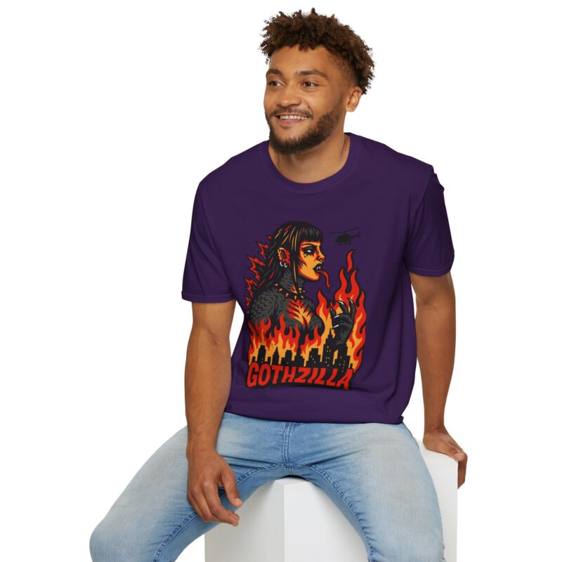 Gothzilla Unisex T-shirt - Image 62