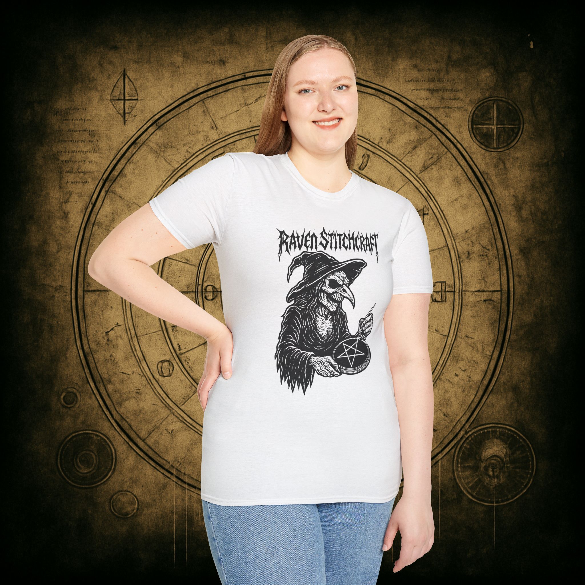 Raven Stitcher Unisex T-Shirt - Image 14