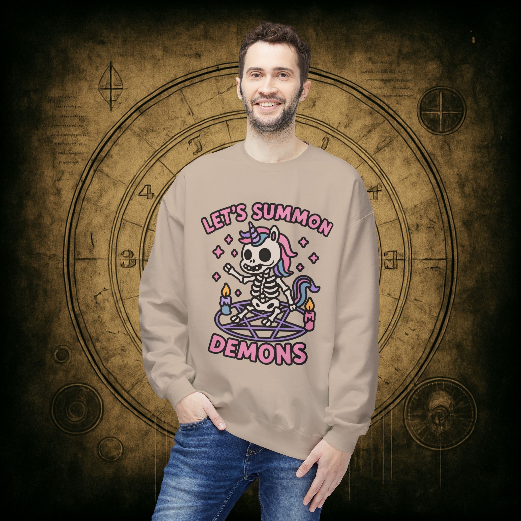 Let’s Summon Demons Unisex Sweatshirt - Image 18
