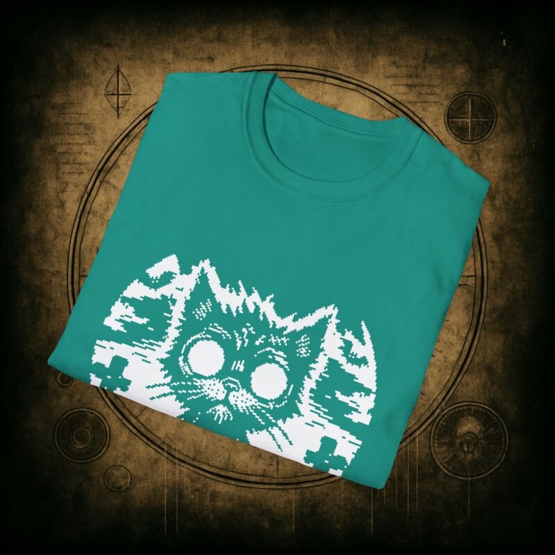 Zombie Cat Unisex T-Shirt - Image 44