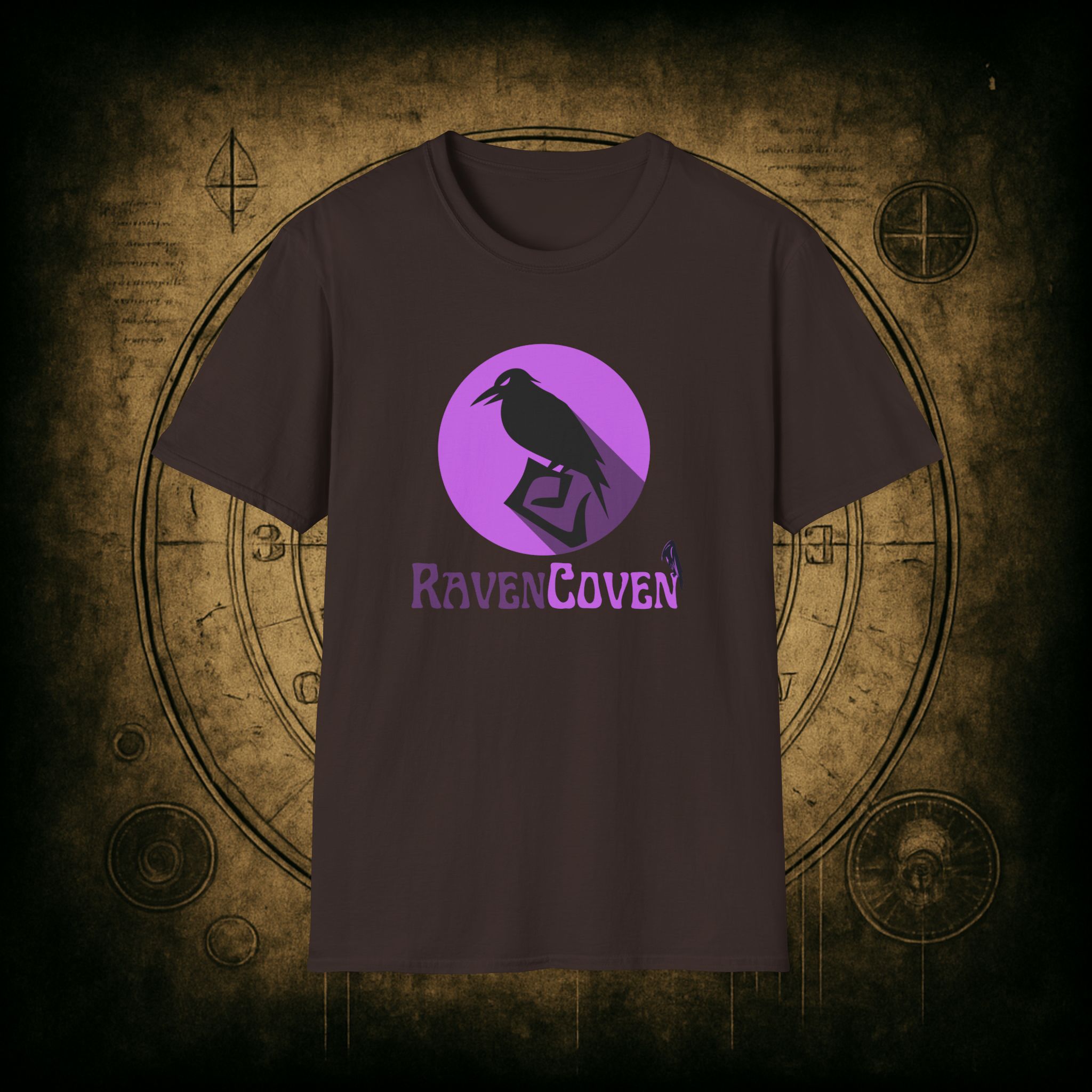 Raven Coven Logo Unisex T-Shirt - Image 38