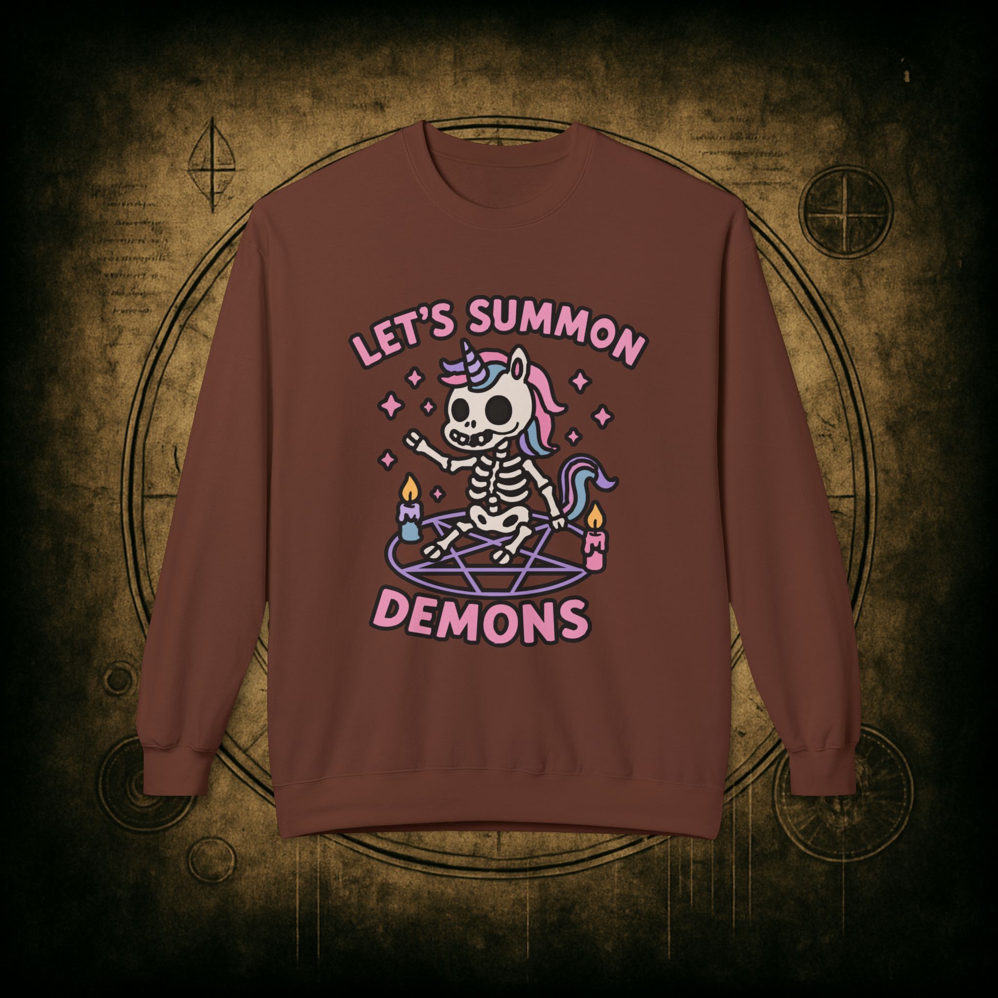 Let’s Summon Demons Unisex Sweatshirt - Image 10