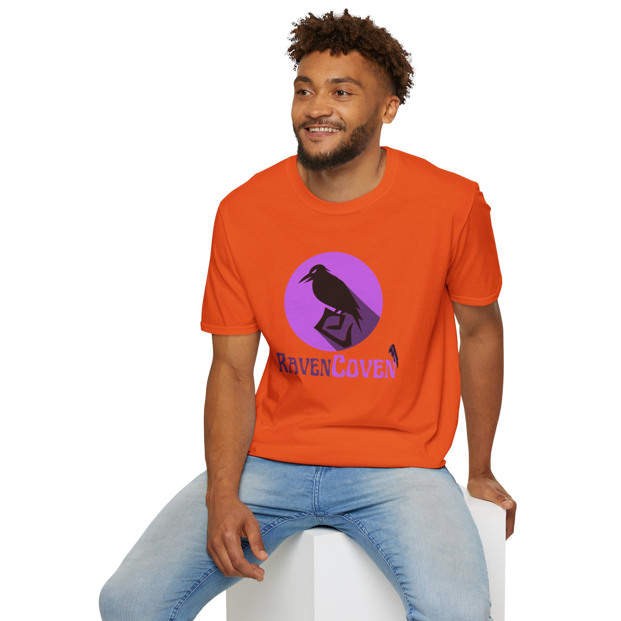 Raven Coven Logo Unisex T-Shirt - Image 37