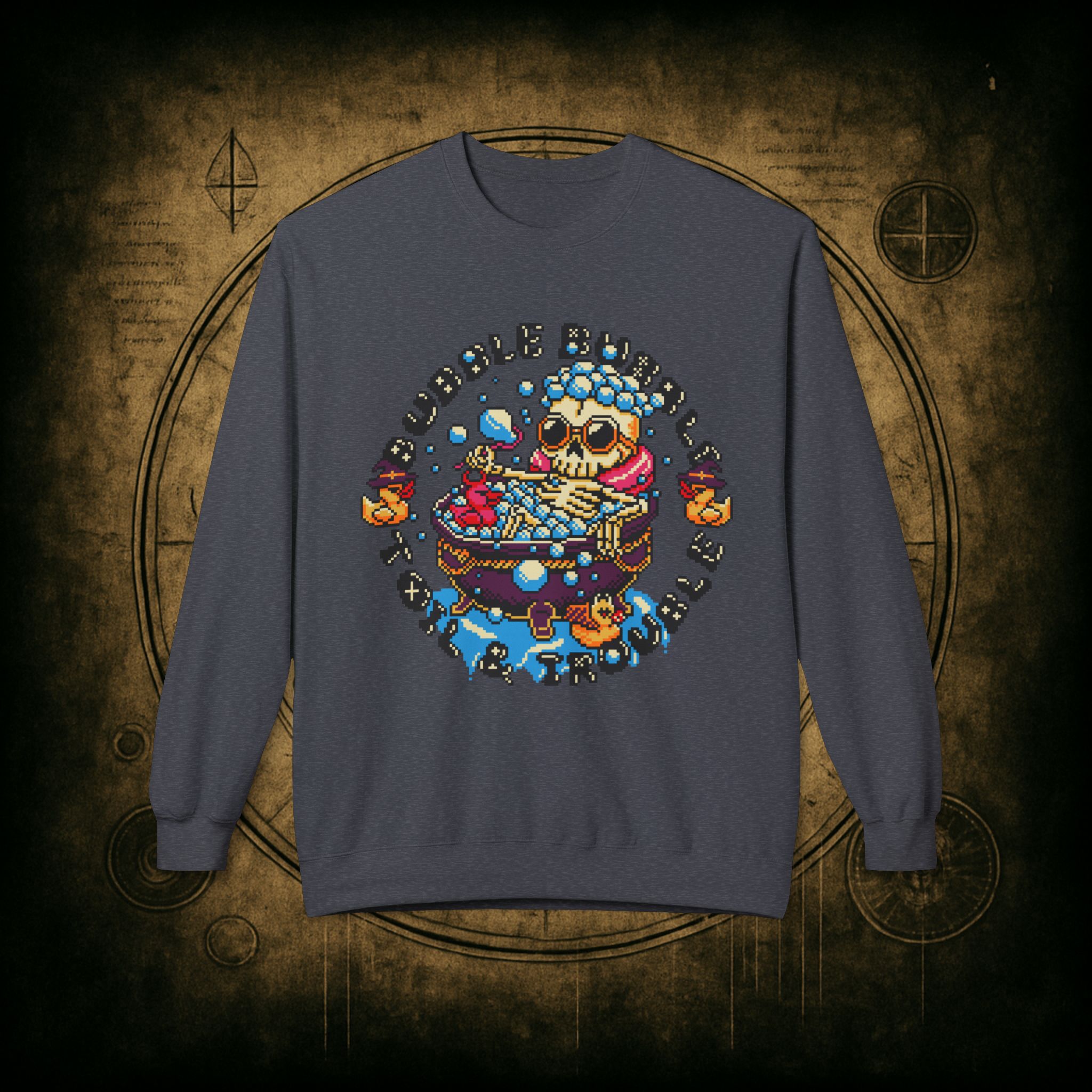 Bubble Bubble Unisex Sweatshirt - Image 19