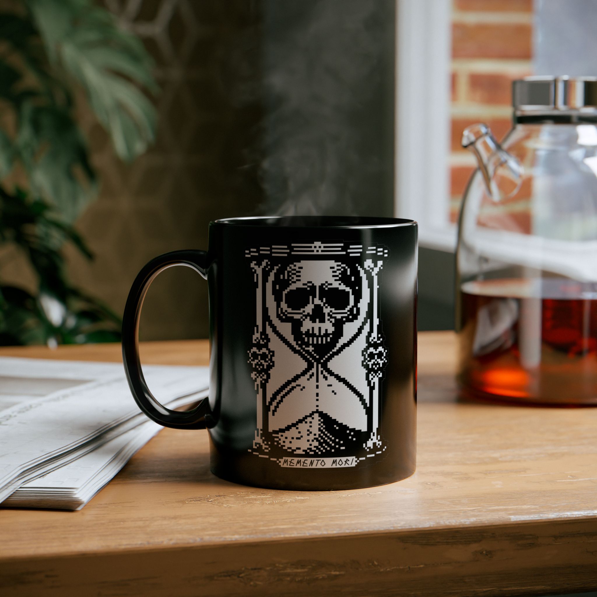 Memento Mori Ceramic Mug - Image 6