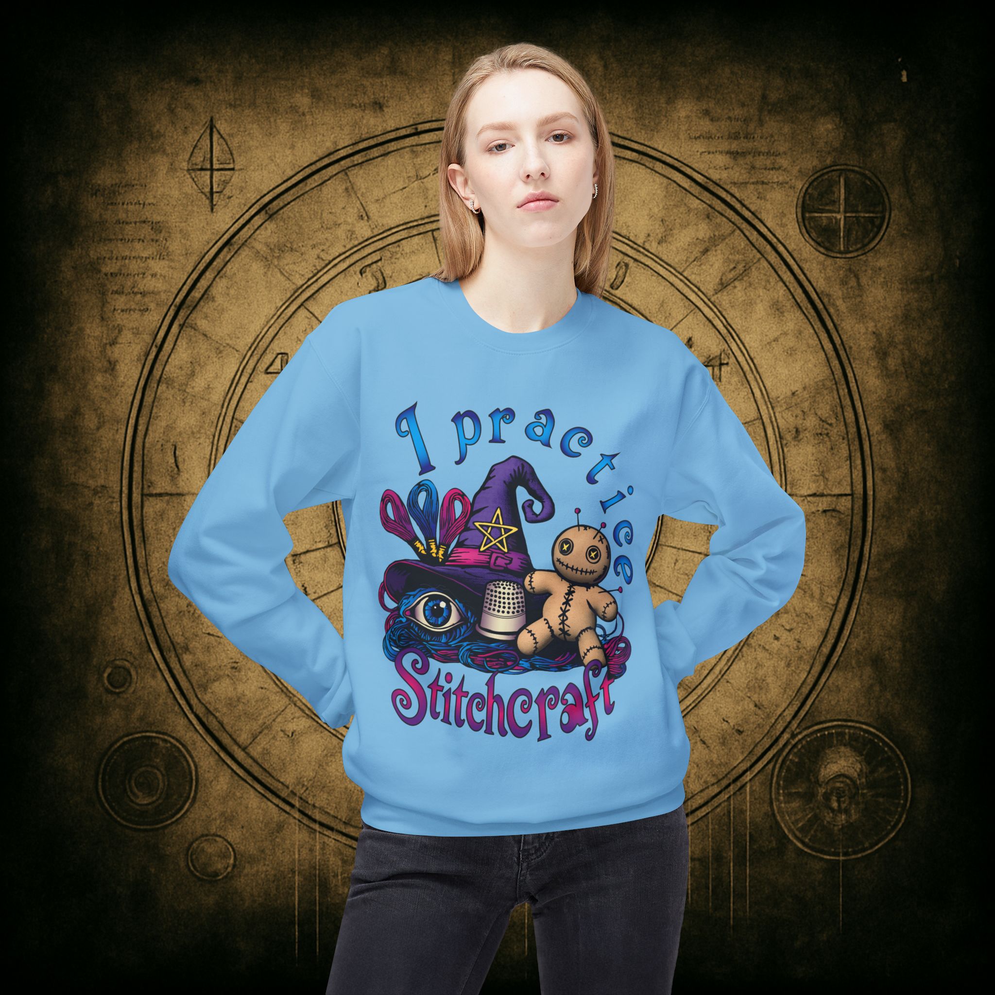 I Practice Stitchcraft Unisex Sweatshirt - Image 23