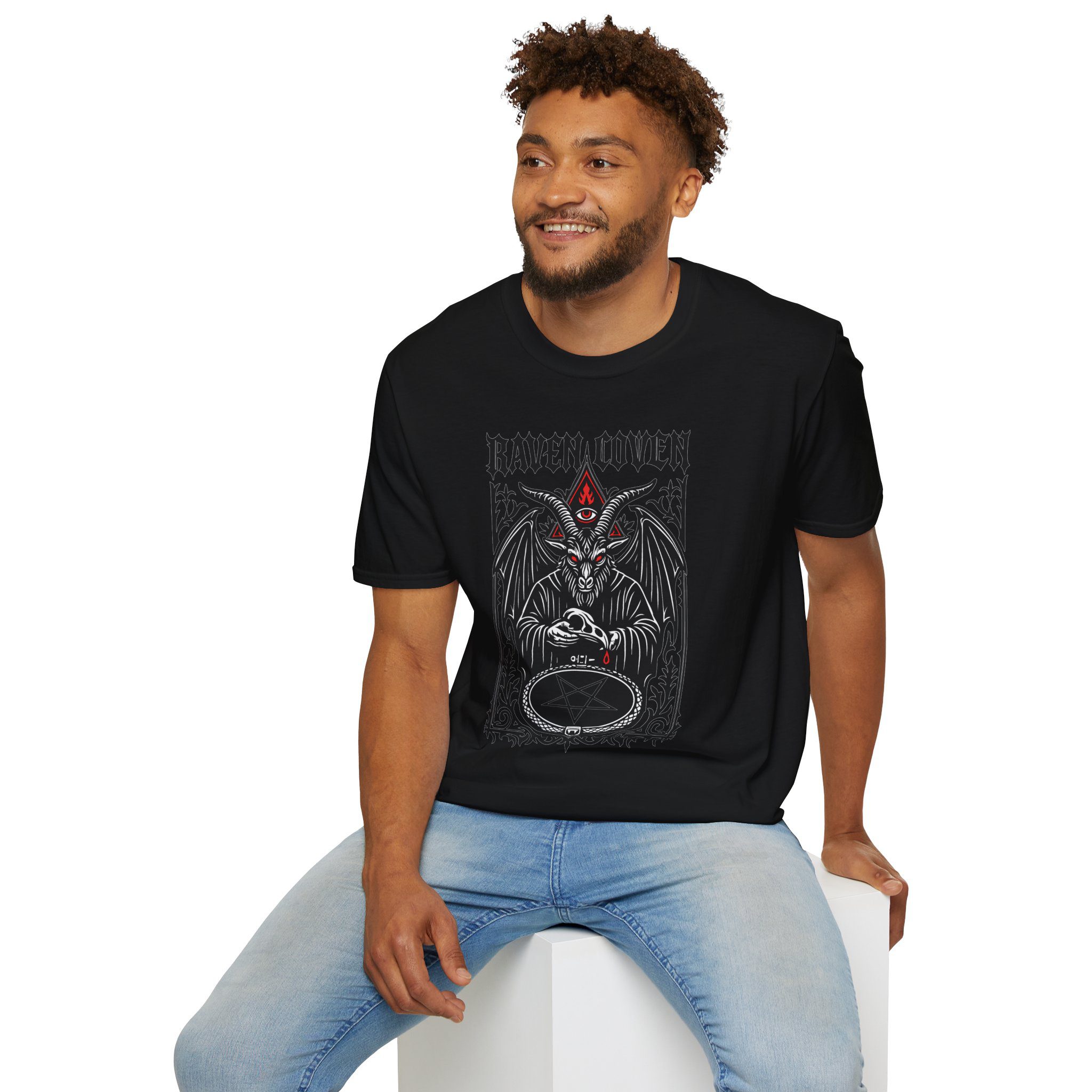 Raven Coven Initiation Unisex T-Shirt - Image 17
