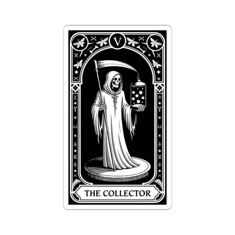 The Collector Tarot Kiss-Cut Sticker