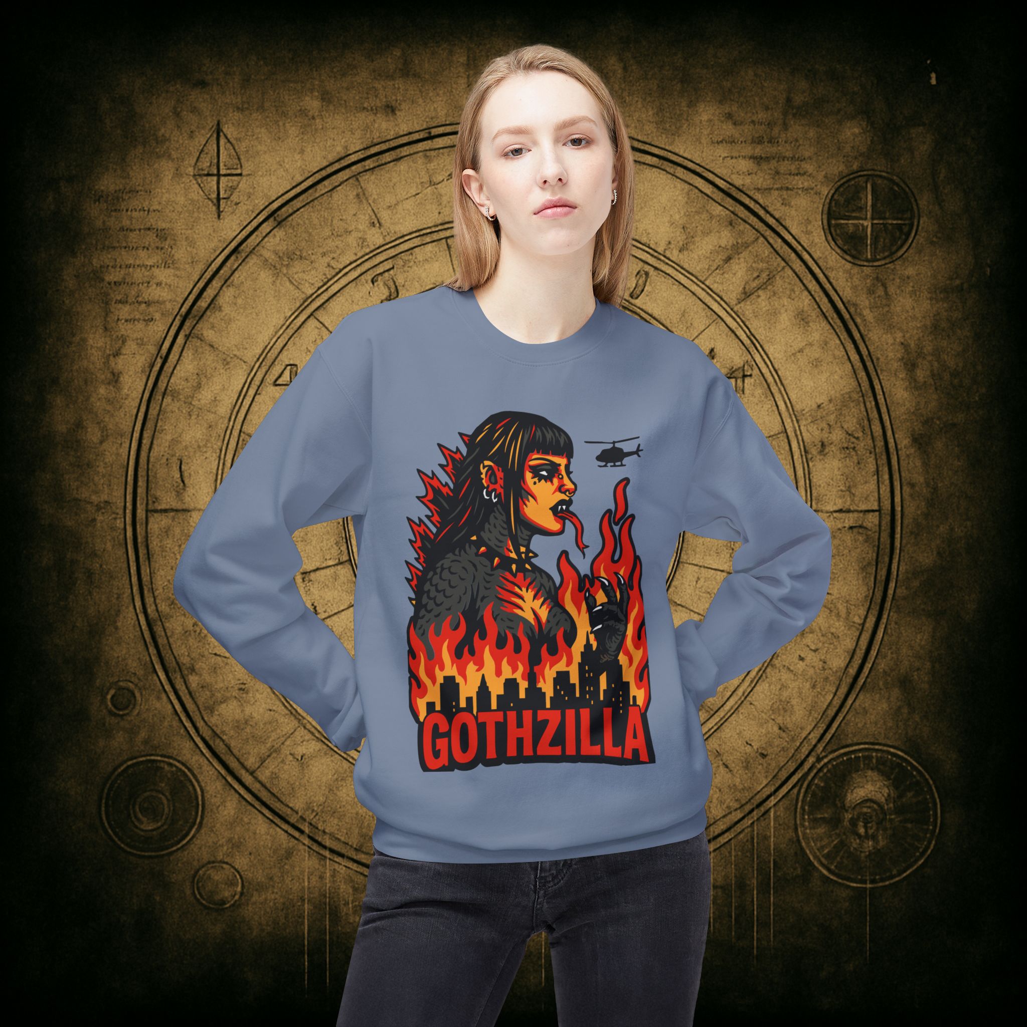 Gothzilla Unisex Sweatshirt - Image 26