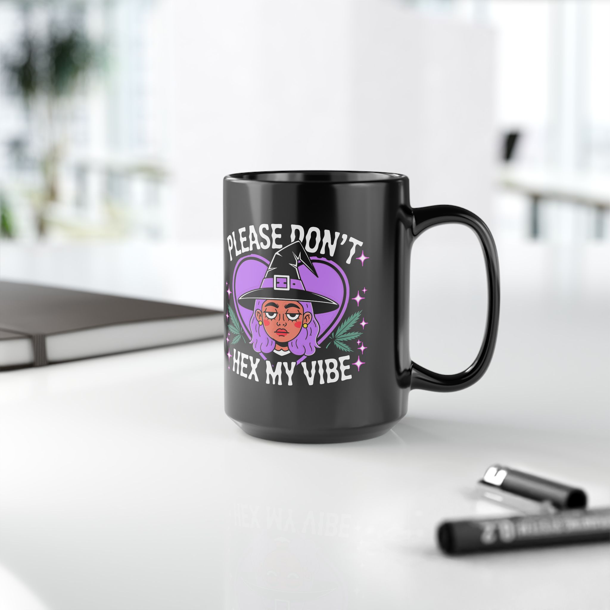 Don’t Hex My Vibe Ceramic Mug - Image 12