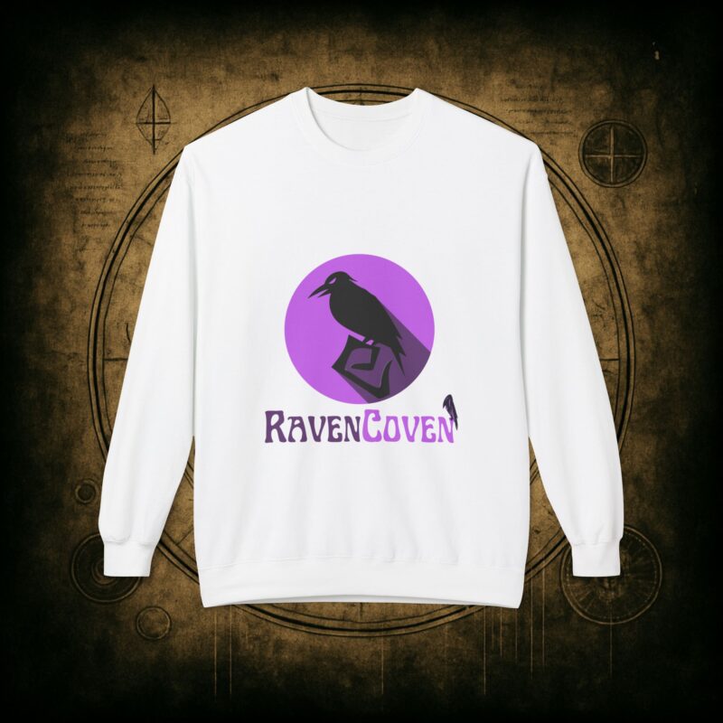 Raven Coven Logo Unisex Sweatshirt - Image 7